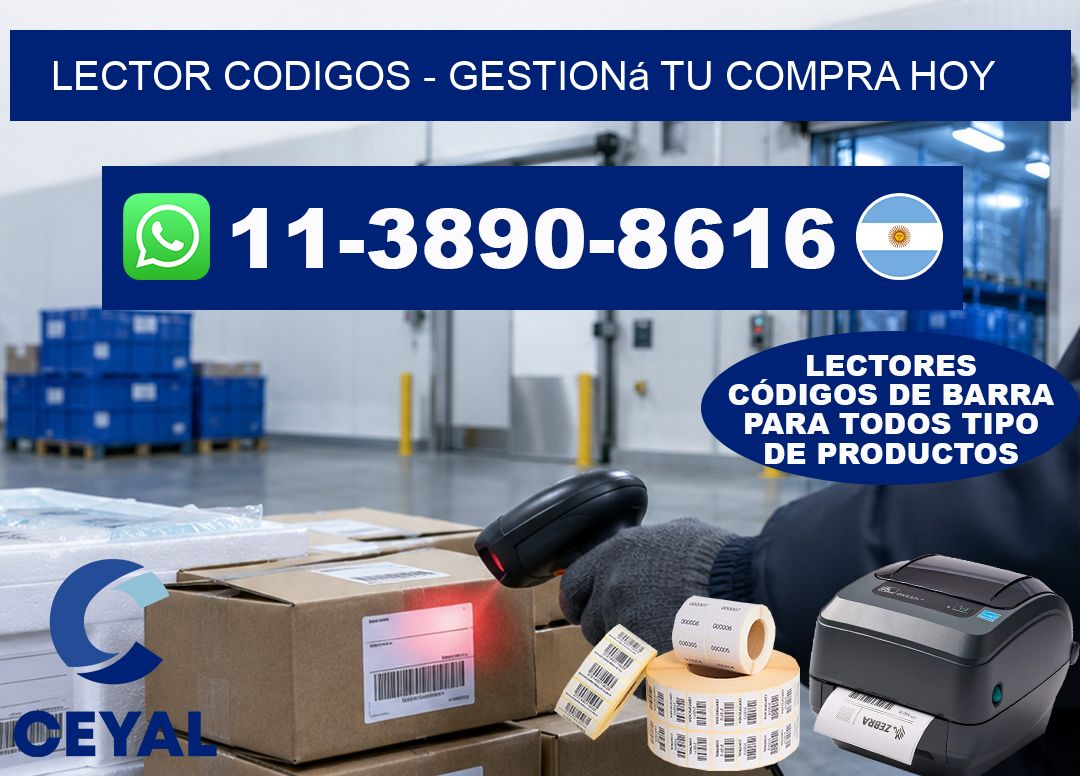 LECTOR CODIGOS - Gestioná tu compra hoy