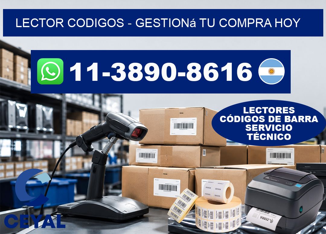 LECTOR CODIGOS – Gestioná tu compra hoy