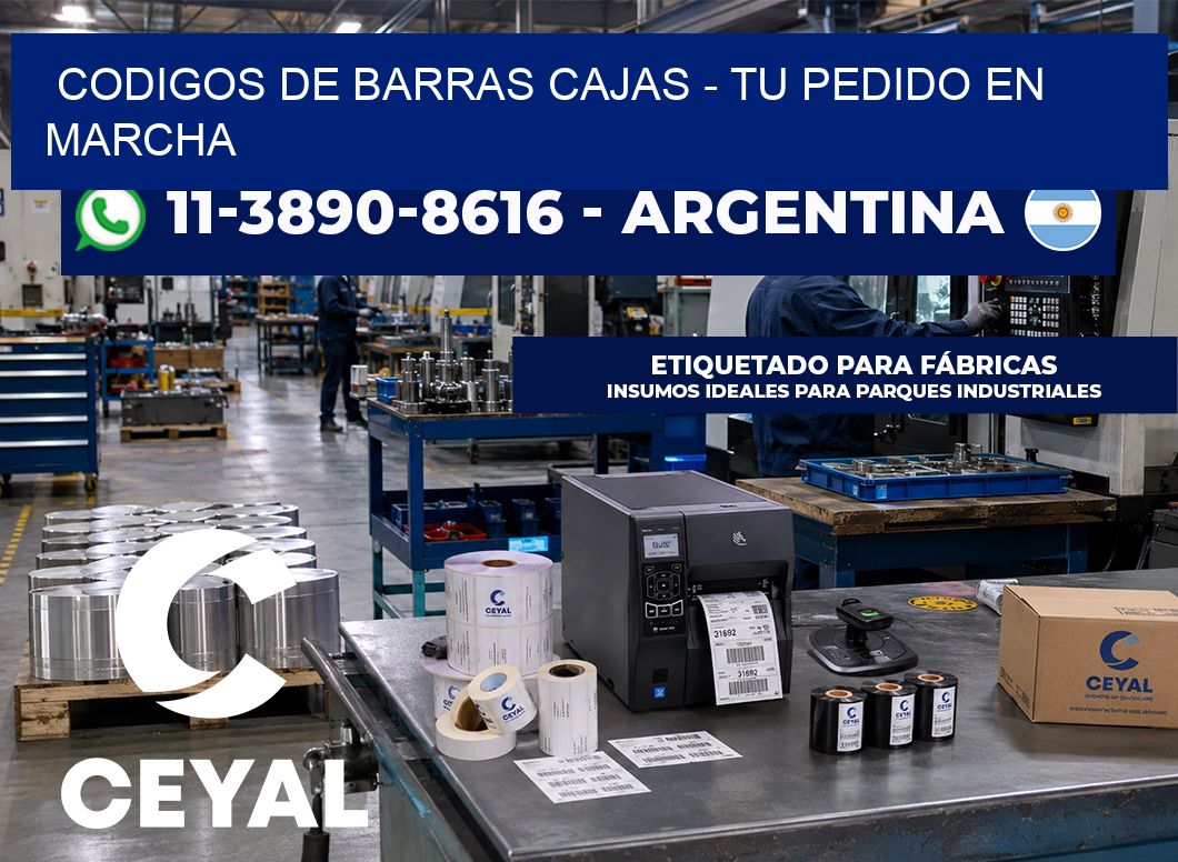 codigos de barras cajas – Tu pedido en marcha