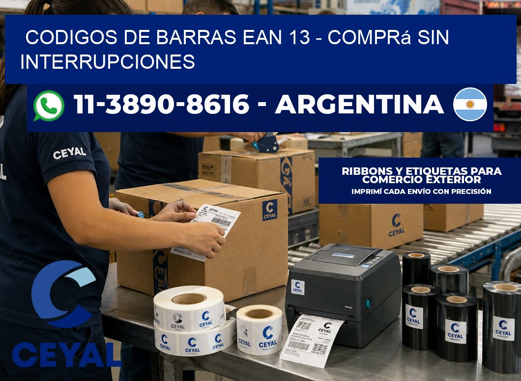 codigos de barras ean 13 - Comprá sin interrupciones