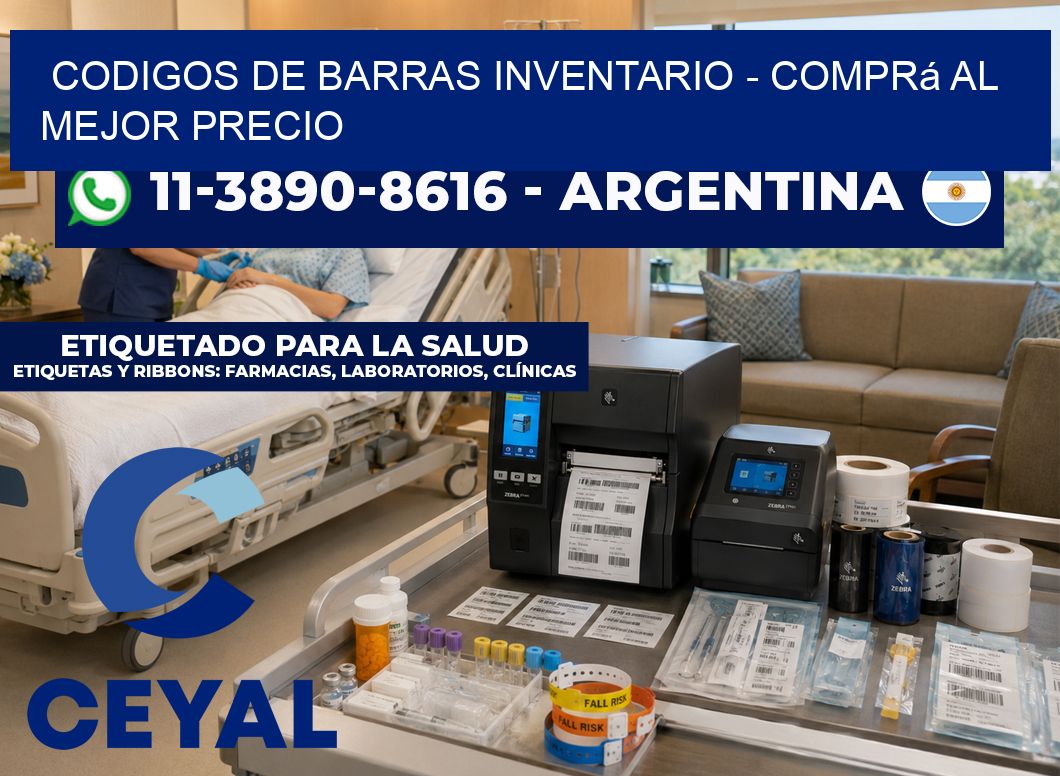 codigos de barras inventario - Comprá al mejor precio