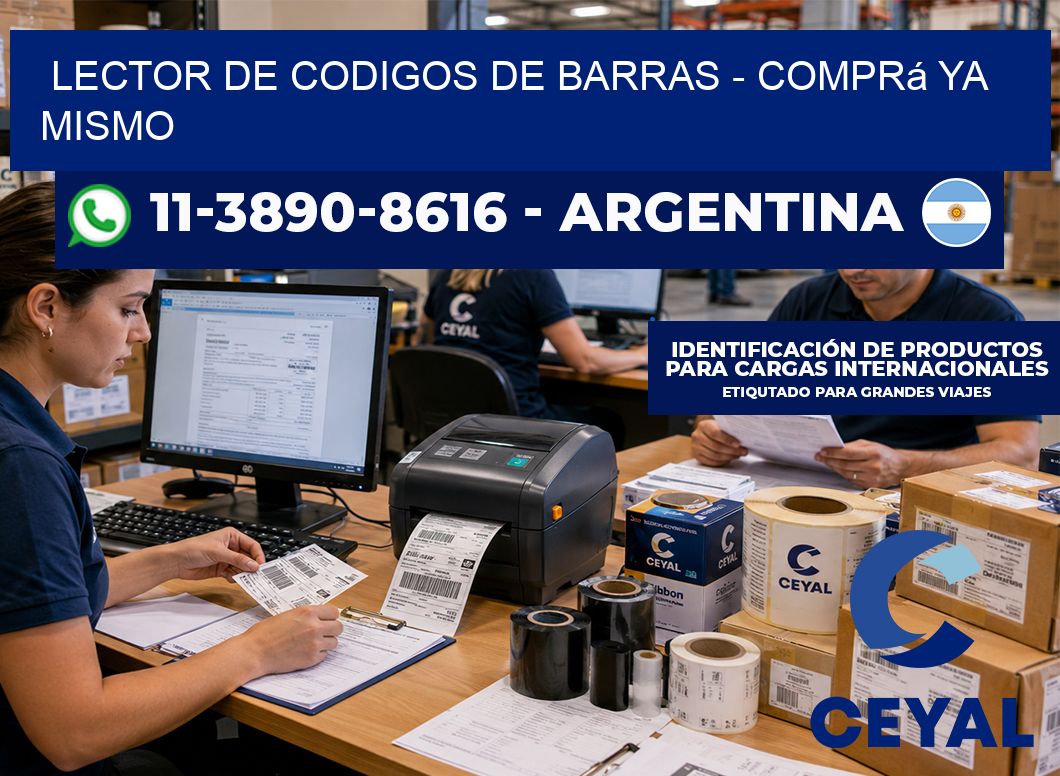 lector de codigos de barras - Comprá ya mismo