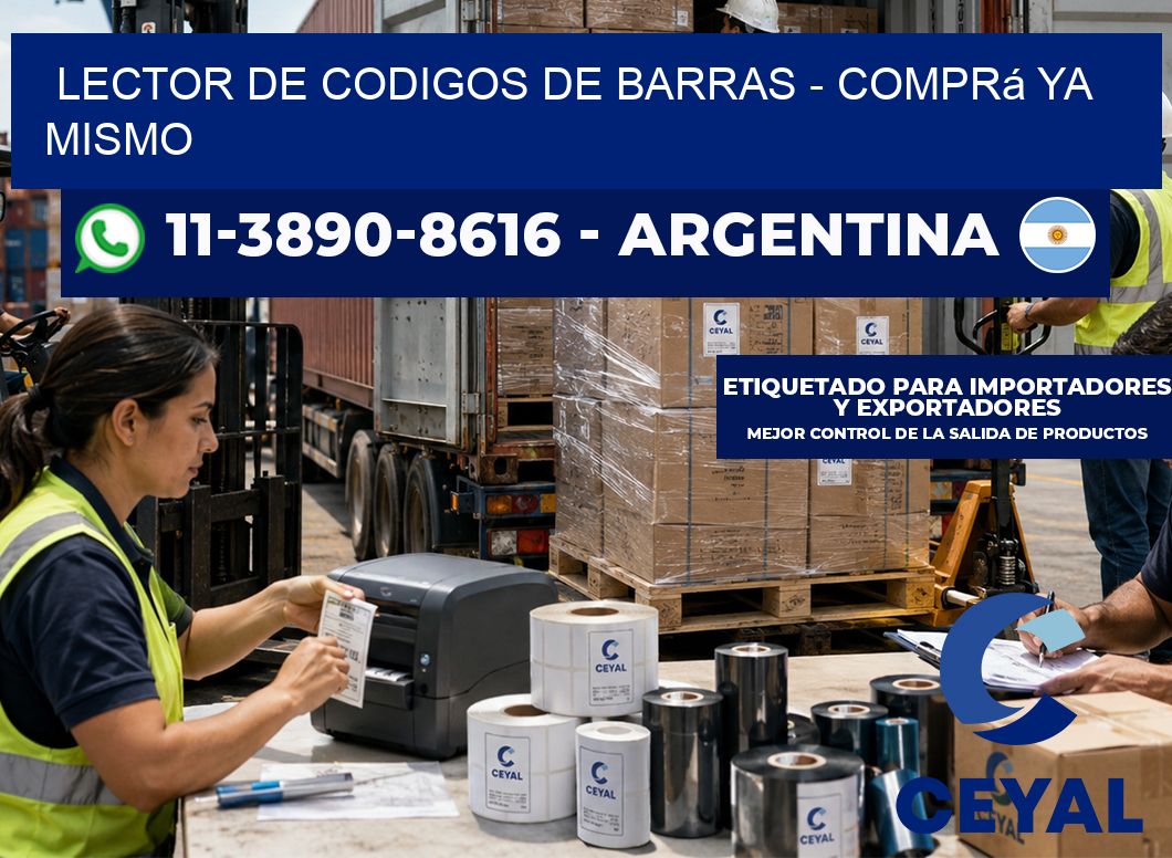 lector de codigos de barras – Comprá ya mismo