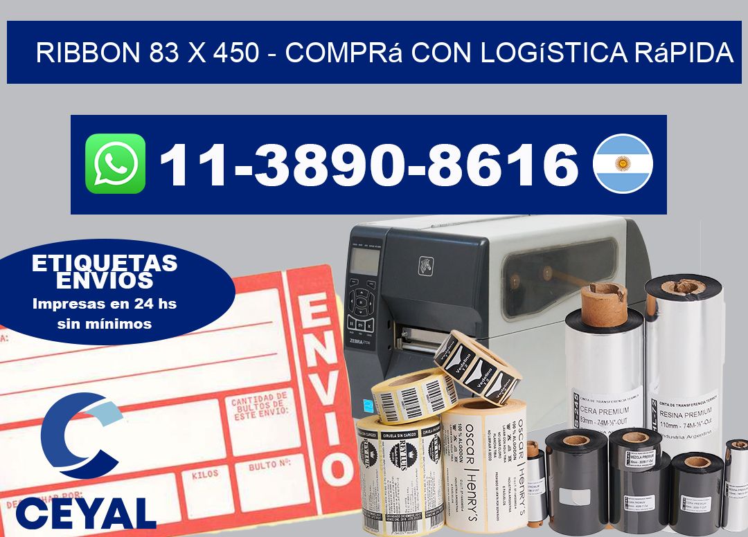 ribbon 83 x 450 - Comprá con logística rápida