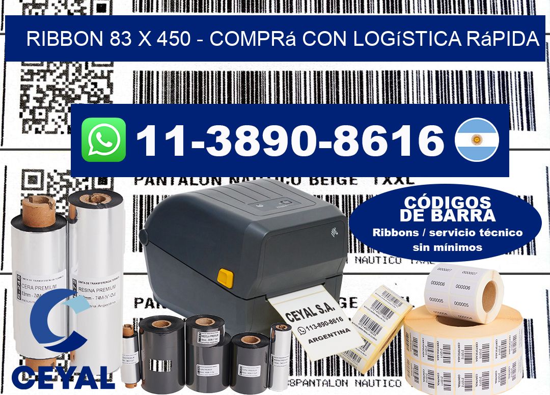 ribbon 83 x 450 - Comprá con logística rápida