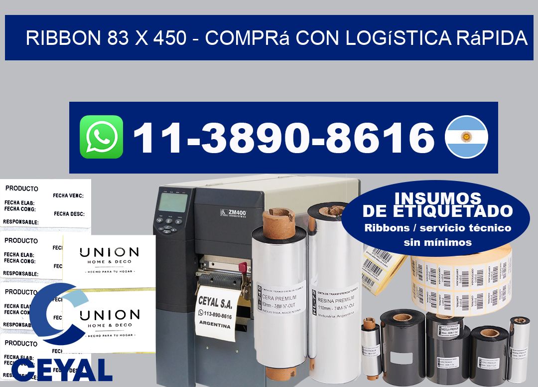 ribbon 83 x 450 - Comprá con logística rápida
