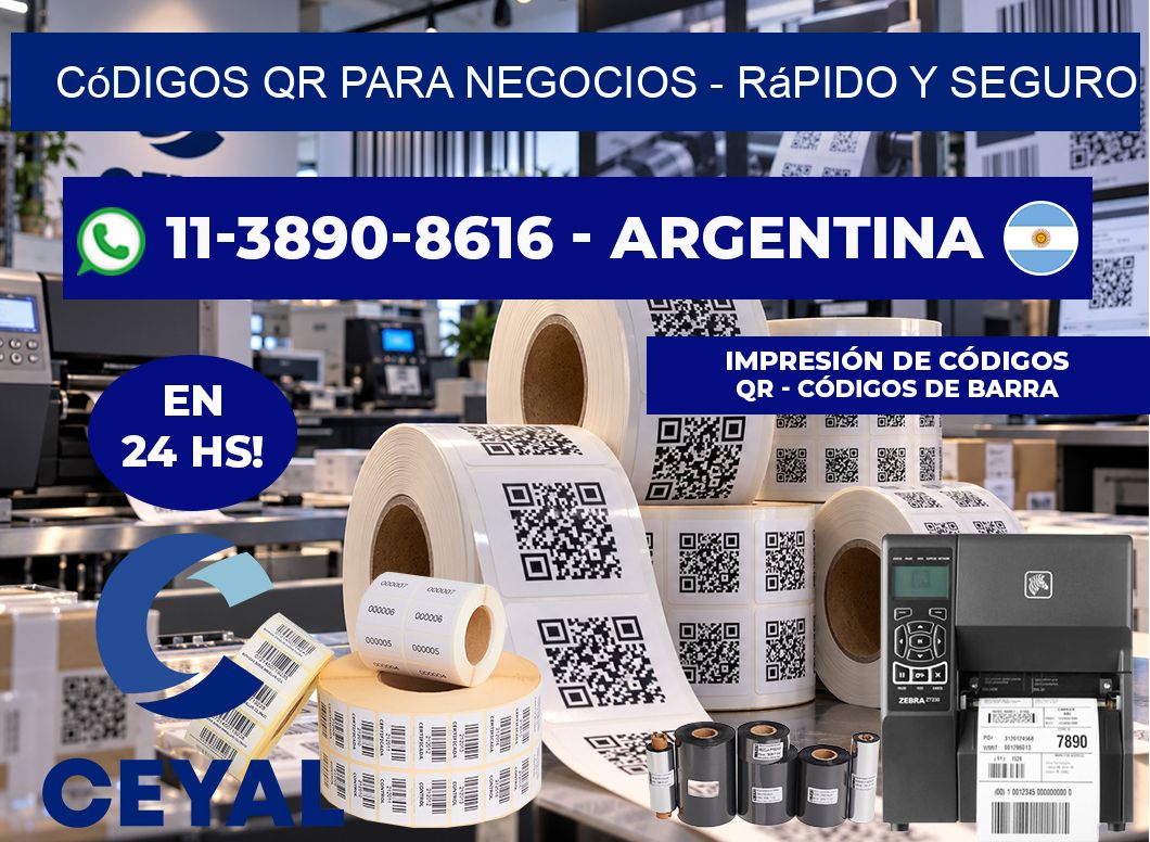 Códigos QR para Negocios - rápido y seguro