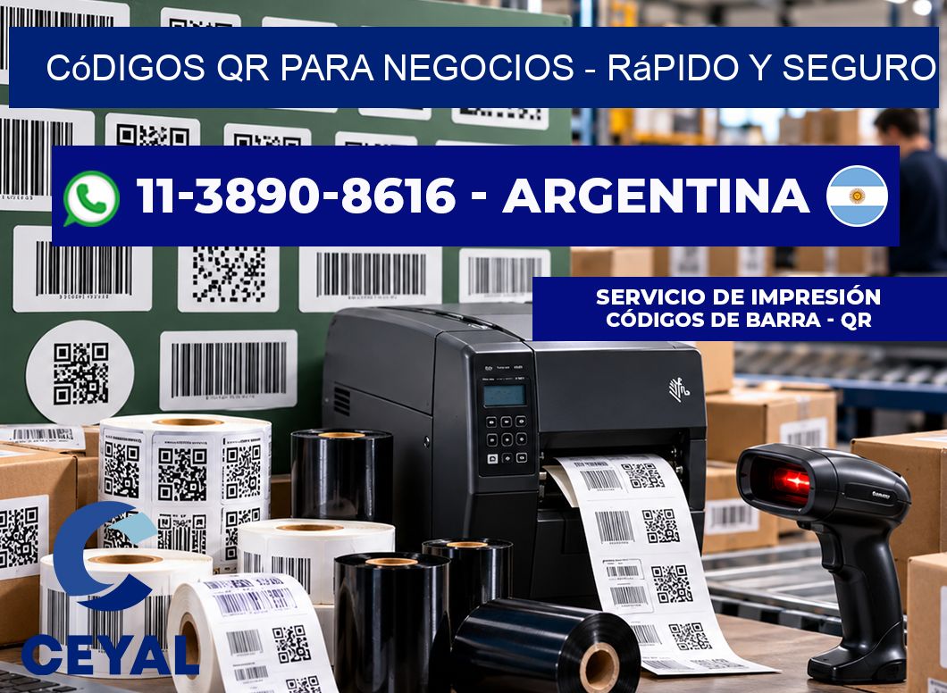 Códigos QR para Negocios - rápido y seguro