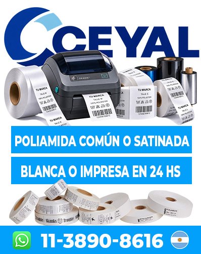 Códigos de barras para control de stock textil ZEBRA ZT231