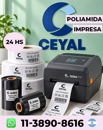 Códigos de barras para control de stock textil ZEBRA ZT231