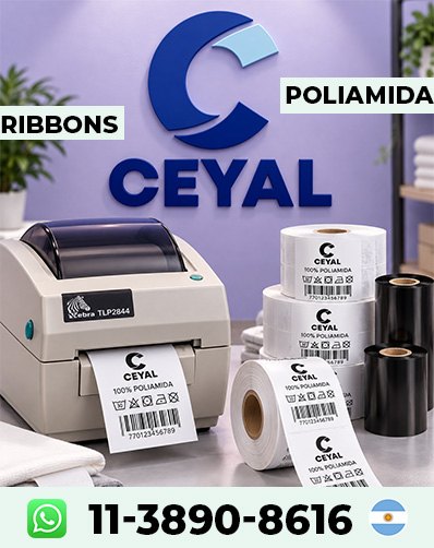 ETIQUETAS OPP EN ROLLO CON RIBBON - Pedí para tu emprendimiento