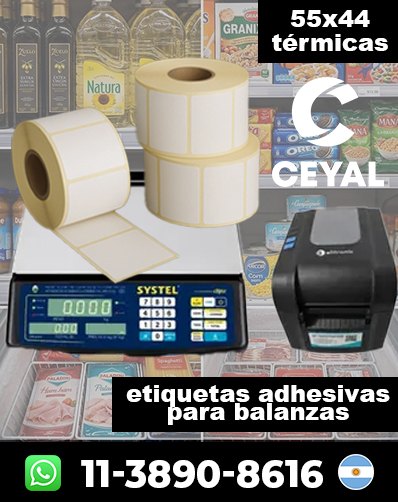 ETIQUETAS ROLLO BALANZA - Tu compra profesional