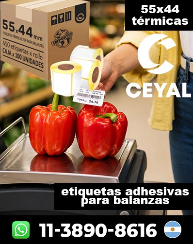 ETIQUETAS ROLLO BALANZA - Tu compra profesional
