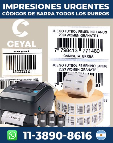 Impresora industrial GODEX INSUMOS Arg