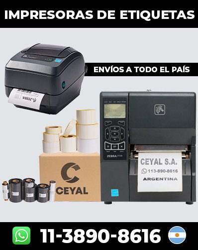 MAQUINAS PARA IMPRIMIR CODIGOS Y ETIQUETAS - Pedí fecha de entrega